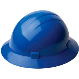 Erb Industries Inc 20006 ERB™ 20006, Americana 360 Hard Hat, 4-Point Ratchet Suspension Blue image.