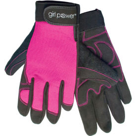 Erb Industries Inc 28857 ERB®  Womens Mechanics Gloves, Hi-Viz Pink, XS, 28857 image.
