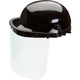 Erb Industries Inc 39019 ERB® 901 Bump Cap, Black, with Clear Visor image.