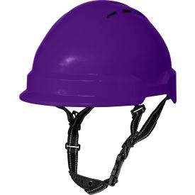 Delta Plus Americana Climbing WIND Safety Helmet Type 2 4-Point Mega Ratchet Suspension Purple