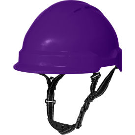 Delta Plus Americana Climbing PEAK Safety Helmet Type 2 4-Point Mega Ratchet Suspension Purple