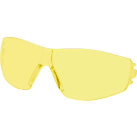 Delta Plus Go-Specs II Full Frame Safety Glasses Replaceable Amber AF/PC Lens Black/Gray 