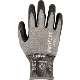 Ergodyne 10302 Ergodyne® Proflex 7072 Cut Resistant Gloves, Nitrile Coated, ANSI A7, S, Gray, 12 Pairs image.