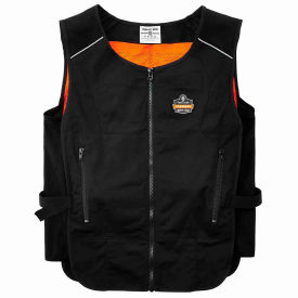 Ergodyne® Chill-Its® 6255 Lightweight Phase Change Cooling Vest 2XL/3XL Black