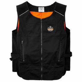 Ergodyne® Chill-Its® 6255 Lightweight Phase Change Cooling Vest Black L/XL 12125