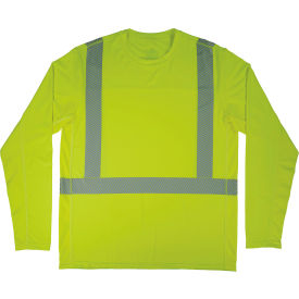 Ergodyne® Chill-Its® 6688 Cooling Hi-Vis Sun T-Shirt with UV Protection Class 2 S Lime