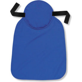 Ergodyne Chill-Its 6717 Cooling Hard Hat Pad W/ Neck Shade, Solid Blue, One Size