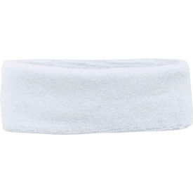 Ergodyne 12450 Ergodyne® Chill-Its® 6550 Head Sweatband, White, One Size image.