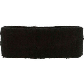 Ergodyne 12452 Ergodyne® Chill-Its® 6550 Head Sweatband, Black, One Size image.