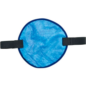 Chill-Its 6715CT Evaporative Cooling Hard Hat Pad with Built-In Cooling Towel, Blue view 2
