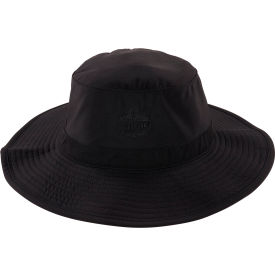 Ergodyne 12664 Ergodyne® Chill-Its® 8939 Cooling Bucket Hat, Black image.