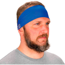 Ergodyne Chill-Its 6634 Cooling Headband Performance Knit Blue
