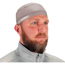 Ergodyne® Chill-Its® 6632 Cooling Skull Cap One Size Gray