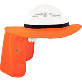 Ergodyne® Chill-Its® 6661 Universal Hard Hat Brim with Neck Shade One Size Orange