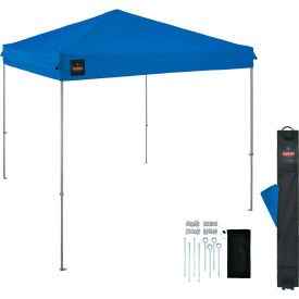 Ergodyne® Shax 6001 Lightweight Pop-Up Tent 10L x 10W x 10H Blue Pallet of 25 