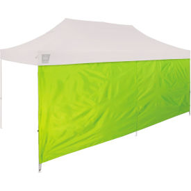 Pop-Up Tent Sidewall, 20'L x 6-5/16'H, Lime view 2