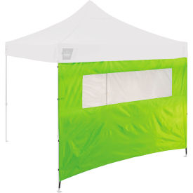 Pop-Up Tent Sidewall with Mesh Window, 9-1/2'L x 6-5/16'H, Lime view 2