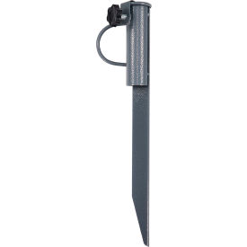 Replacement Umbrella Stake, 2.05 lb., Silver view 2