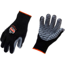 Ergodyne ProFlex 9000 Certified Lightweight Anti-Vibration Glove, Black, Medium