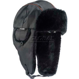 Ergodyne® N-Ferno® 6802 Classic Trapper Hat S/M Black 16843