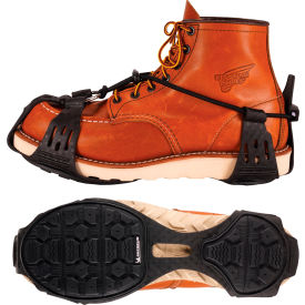 Ergodyne 16922 Ergodyne® Trex 6325 Spikeless Shoe Traction Cleats, Small, Black image.
