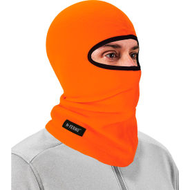 Ergodyne 16954 Ergodyne® N-Ferno® 6821 Balaclava Face Mask, Fleece, Orange image.