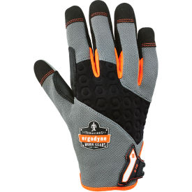 Ergodyne ProFlex 710 Heavy-Duty Utility Glove, Black, XL, 17045