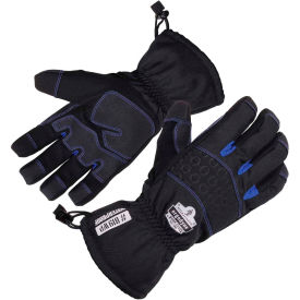 Ergodyne 17612****** Ergodyne® ProFlex® 819WP Extreme Thermal Waterproof Winter Work Gloves, Small, Black image.