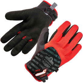 Ergodyne 17922 Ergodyne® Proflex 812CR6 Utility Cut Resistant Gloves, ANSI A6, S, Black, 1 Pair image.