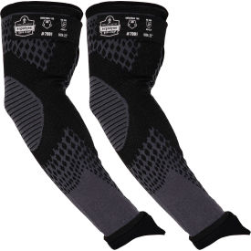 ProFlex 7991 Cut-Resistant Arm Sleeves, ANSI A9, 22"L, Black view 2