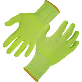 Ergodyne 18014 Ergodyne ProFlex 7040 Cut Resistant Food Grade Gloves, L, Lime, 1 Pair image.