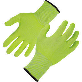 Ergodyne 18015 Ergodyne ProFlex 7040 Cut Resistant Food Grade Gloves, XL, Lime, 1 Pair image.
