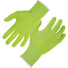 Ergodyne 18016 Ergodyne ProFlex 7040 Cut Resistant Food Grade Gloves, 2XL, Lime, 1 Pair image.