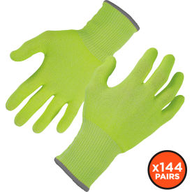 Ergodyne 18023 Ergodyne ProFlex 7040-CASE Cut Resistant Food Grade Gloves, M, Lime, 144 Pair image.