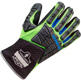 Ergodyne 18103 Ergodyne® Proflex 925WP Performance DIR Thermal Waterproof Gloves, M, Lime, 1 Pair image.