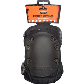 Ergodyne 18335 Ergodyne® ProFlex® 335 Slip-Resistant Rubber Cap Knee Pad, Black Cap, One Size image.
