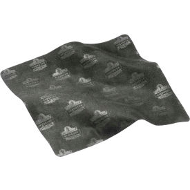 Ergodyne 19216 Ergodyne® Skullerz® 3216 Microfiber Cleaning Cloth, Black image.