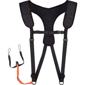 Squids 3142 Padded Shoulder Barcode Scanner Harness & Lanyard, XL, Black view 2