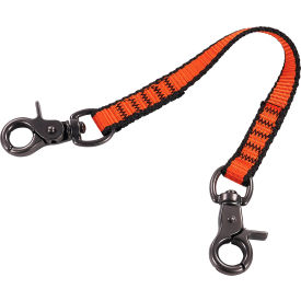 Squids 3153 Web Lanyard with Dual Trigger Hooks, S, Orange, Pack of 3 view 2