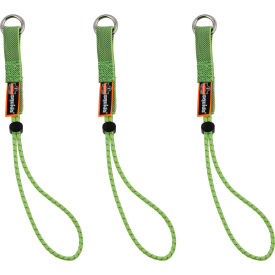 Ergodyne® Squids® 3713 Elastic Loop Tool Tails™ Swivel 10 lbs. Lime Standard 11""