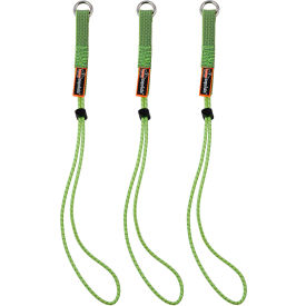 Ergodyne® Squids® 3703 Elastic Loop Tool Tails™ Extended 15 lbs. Lime Xtended 18""