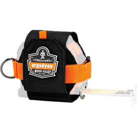 Ergodyne 19771 Ergodyne® Squids® 3770 Tape Measure Holder w/ Belt Clip, XL, Black image.