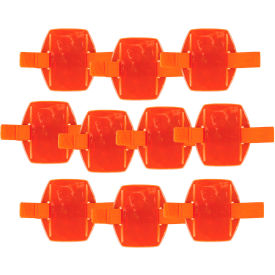 Ergodyne® Squids® 3386 Arm Band ID/Badge Holder One Size Orange Pack of 10