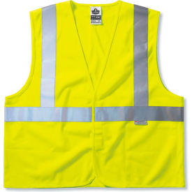 Ergodyne 21185 Ergodyne® GloWear® 8225HL Class 2 Standard Vest, Lime, L/XL image.