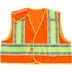 Ergodyne GloWear 8245PSV Public Safety Vest, Orange, L/XL