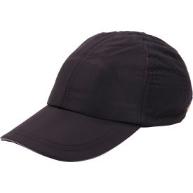 Ergodyne 23450 Ergodyne® Skullerz® 8947 Lightweight Baseball Hat Bump Cap Insert, XS/S, Black image.