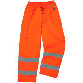 Ergodyne 24448 Ergodyne® GloWear® 8925 Class E Thermal Pants, Orange, 4XL image.