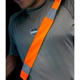 Ergodyne 29041 Ergodyne® GloWear® Seat Belt Cover, One Size, Orange, 29041 image.