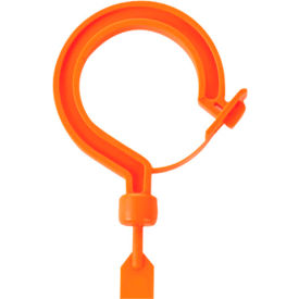 Ergodyne 33402 Ergodyne® Squids® 3540S Tie Hook, Large Locking Hook, Orange, 11.8" Belt Length image.