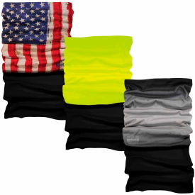 Ergodyne 42331 Ergodyne® N-Ferno® 6492 2-Piece Wind-Resistant Multi-Band, American Flag image.